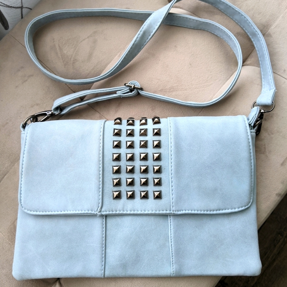 TOBI Light Blue Crossbody Bag